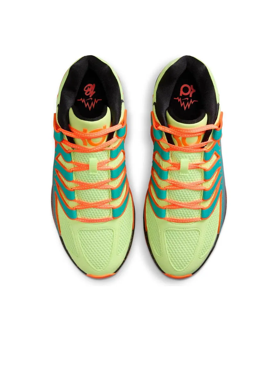 Кроссовки Nike KD 18 'Clear Jade Liquid Lime' — изображение 4 из 6, зеленый