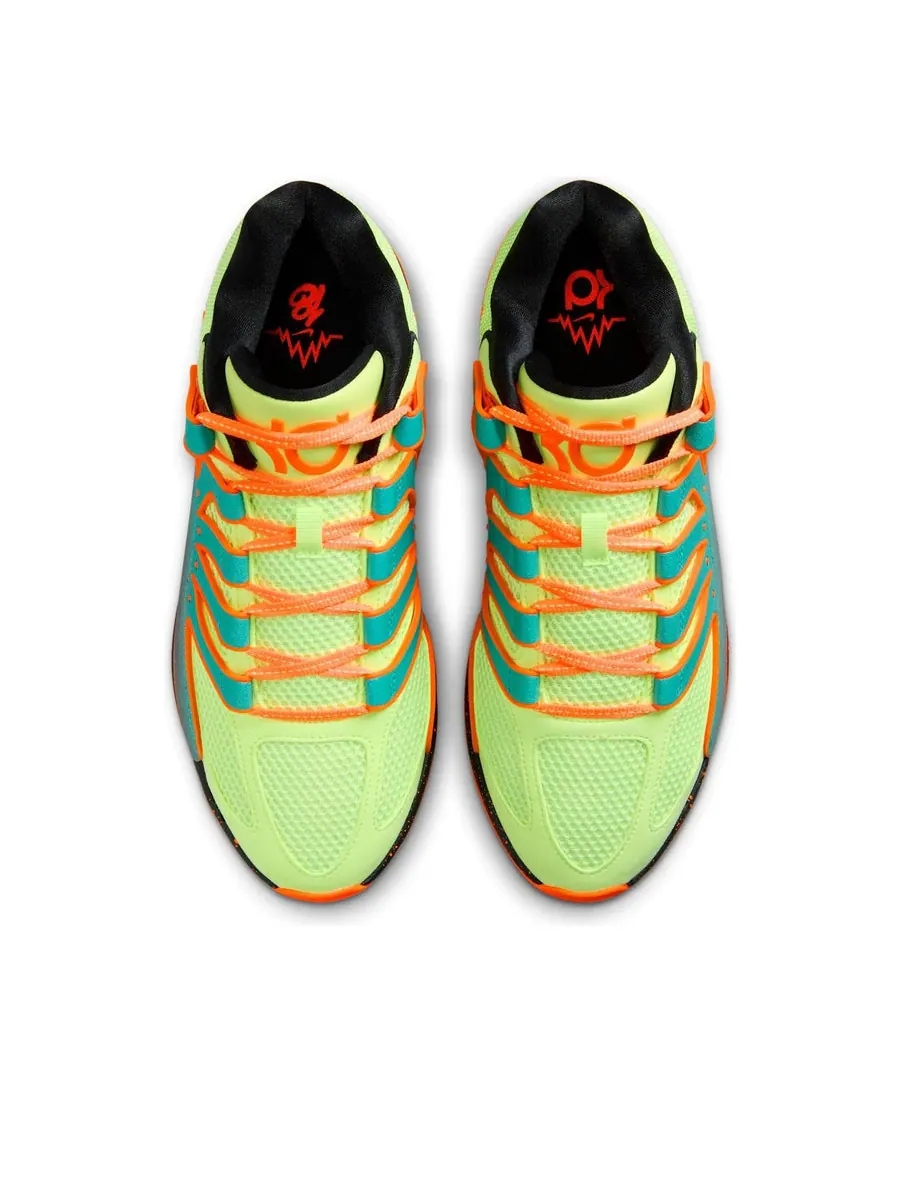 Кроссовки Nike KD 18 EP 'Clear Jade Liquid Lime' — изображение 4 из 6, зеленый