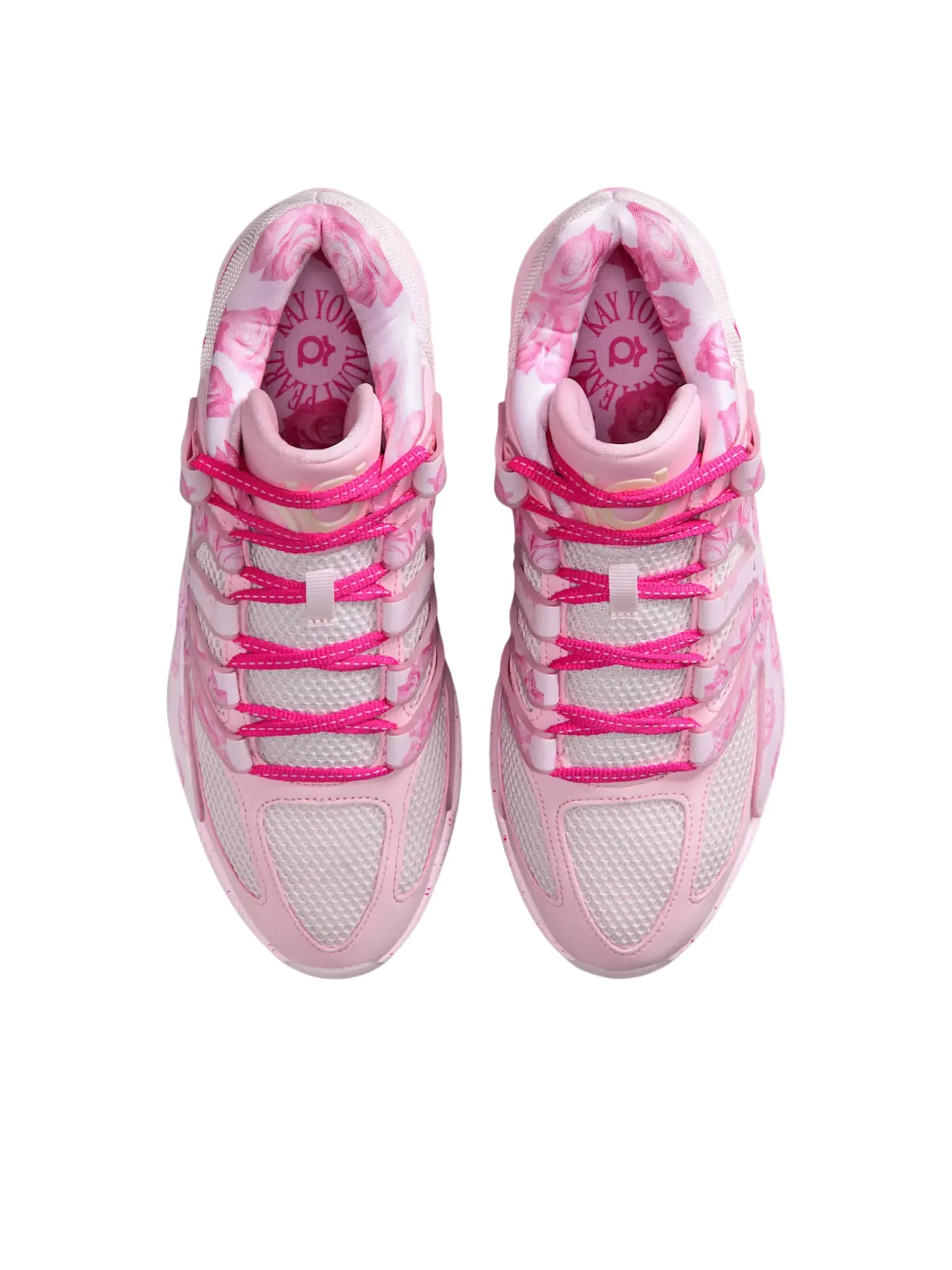 Кроссовки Nike KD 18 EP 'Aunt Pearl' — изображение 3 из 6, розовый