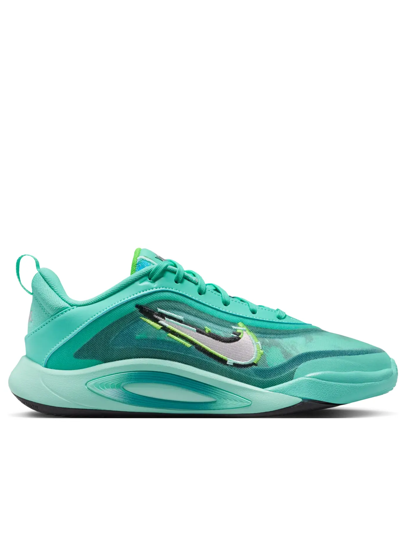 Кроссовки (GS) Nike A'One 'King of the Court' — изображение 6 из 6, зеленый