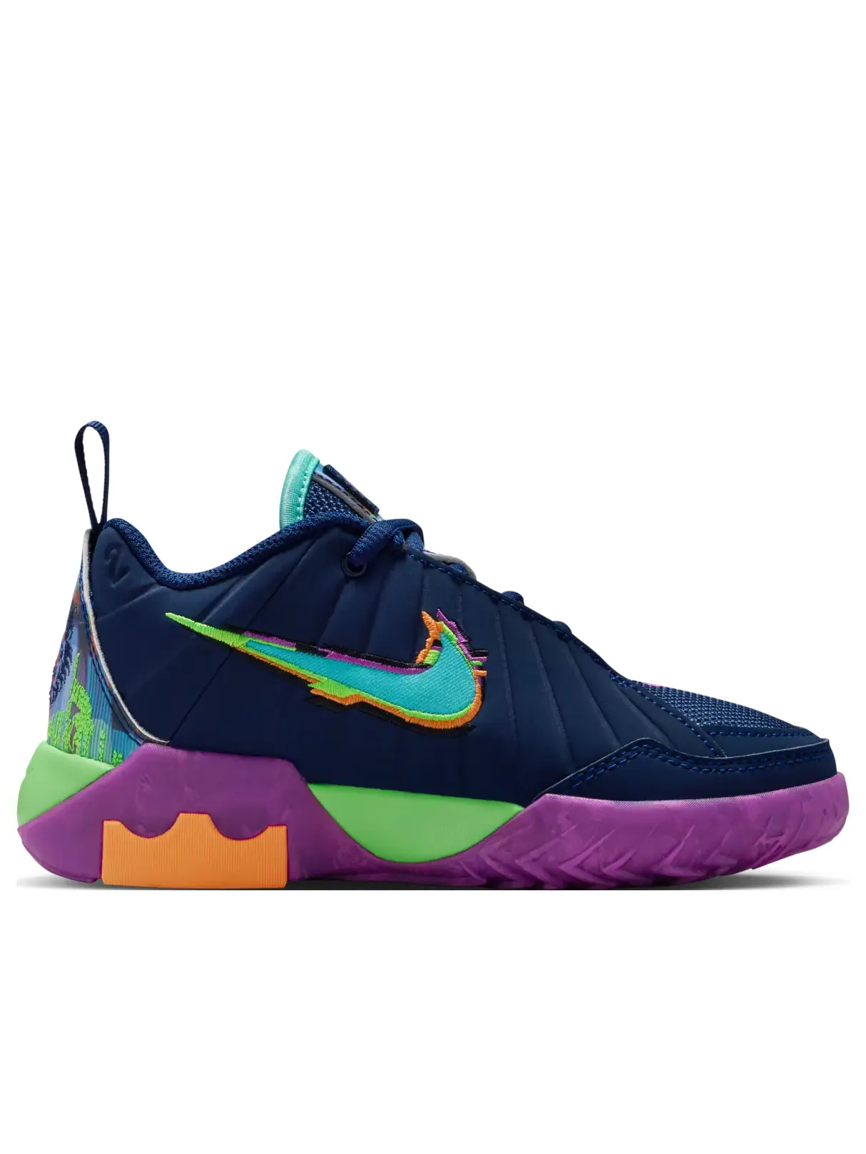 Кроссовки (PS) Nike LeBron Witness 9 'King of the Court' — изображение 2 из 7, темно-синий