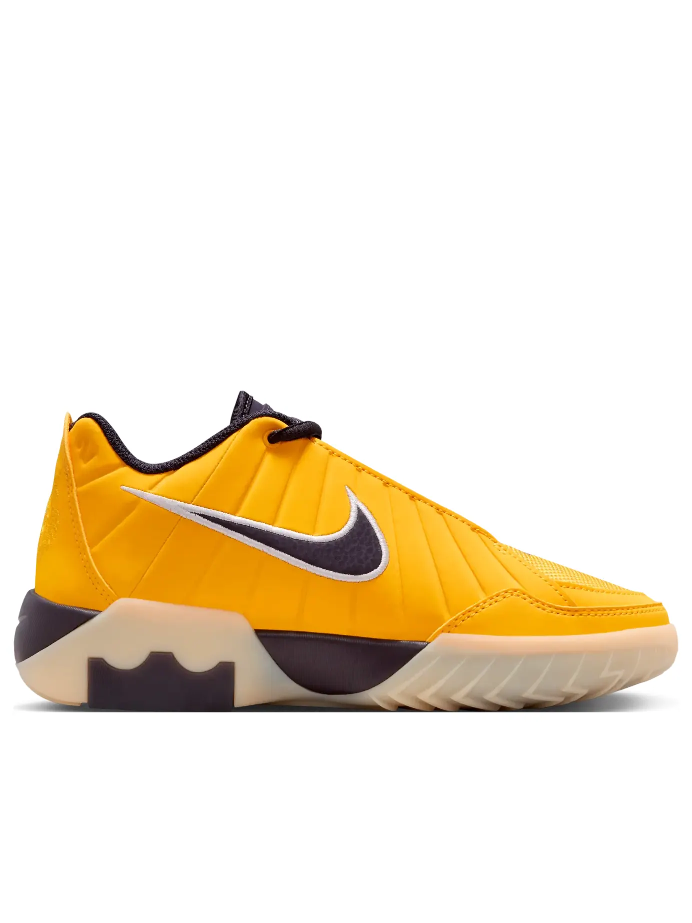 Кроссовки (GS) Nike LeBron Witness 9 'Amarillo Soft Yellow Cave Purple' — изображение 2 из 7, желтый