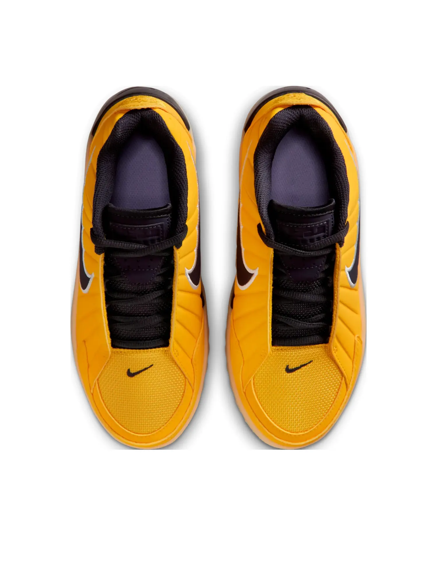 Кроссовки (GS) Nike LeBron Witness 9 'Amarillo Soft Yellow Cave Purple' — изображение 4 из 7, желтый