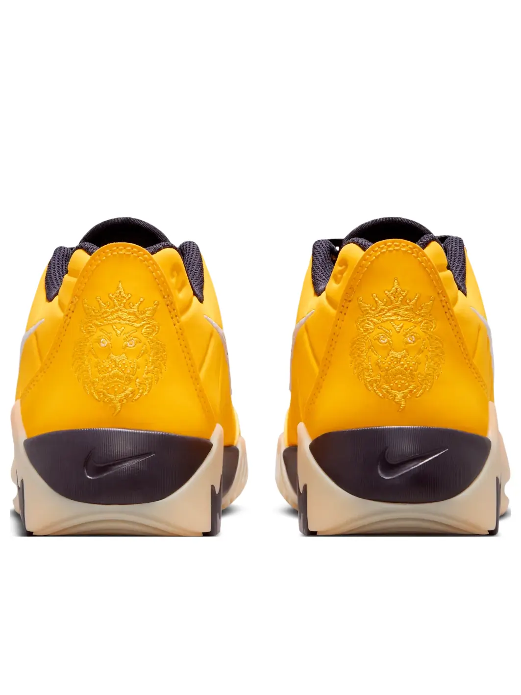 Кроссовки (GS) Nike LeBron Witness 9 'Amarillo Soft Yellow Cave Purple' — изображение 5 из 7, желтый