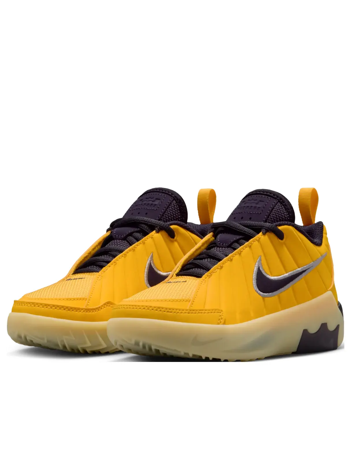 Кроссовки (PS) Nike LeBron Witness 9 'Amarillo Soft Yellow Cave Purple' — изображение 3 из 7, желтый