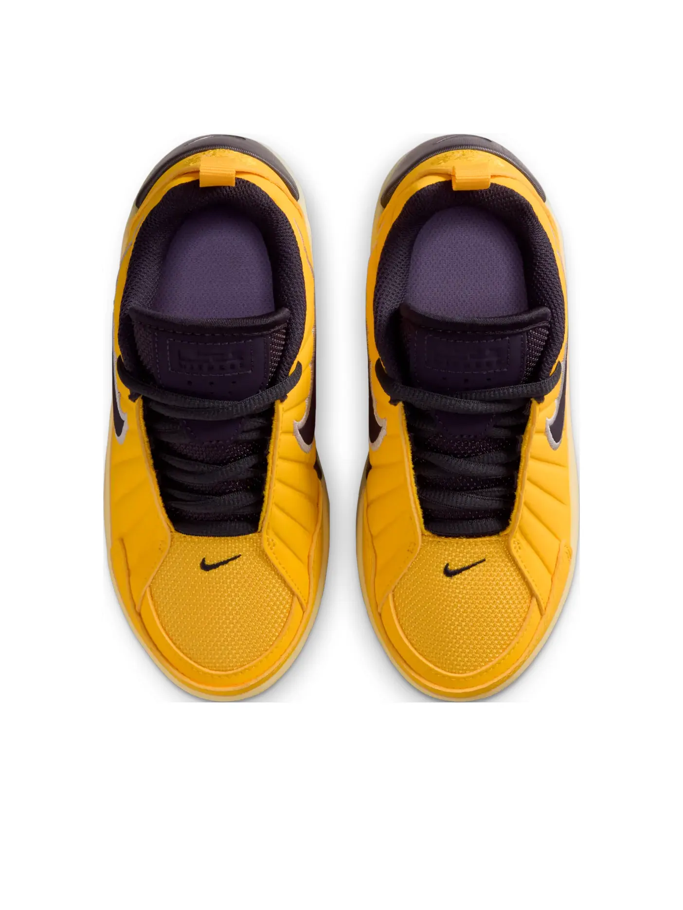 Кроссовки (PS) Nike LeBron Witness 9 'Amarillo Soft Yellow Cave Purple' — изображение 4 из 7, желтый