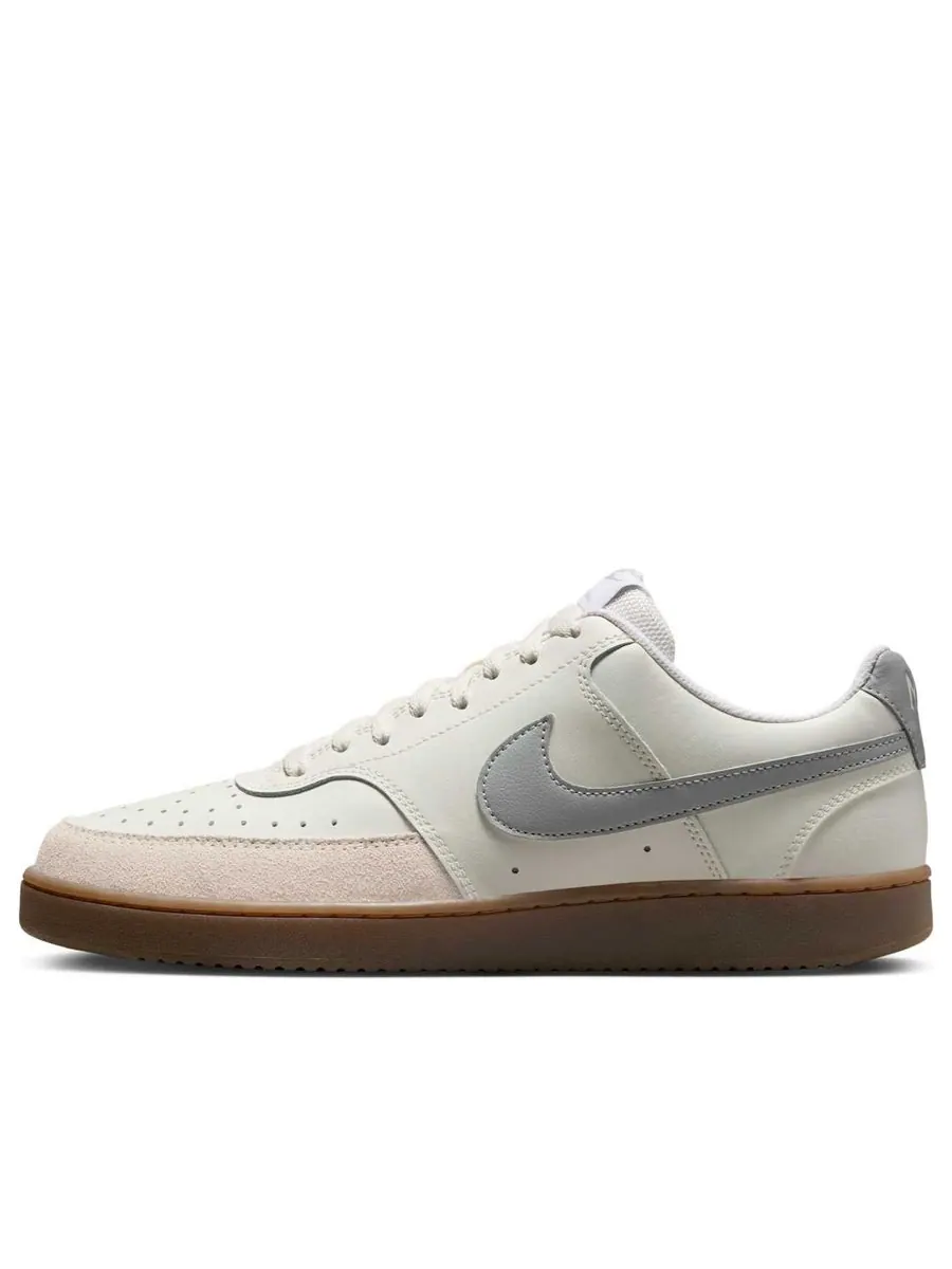 Кроссовки Nike Court Vision Low 'Sail Light Smoke Grey' — изображение 1 из 6, бежевый