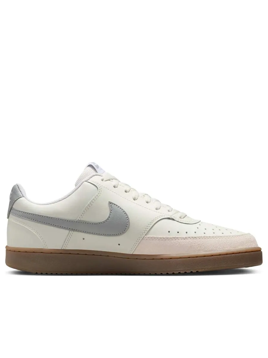 Кроссовки Nike Court Vision Low 'Sail Light Smoke Grey' — изображение 2 из 6, бежевый