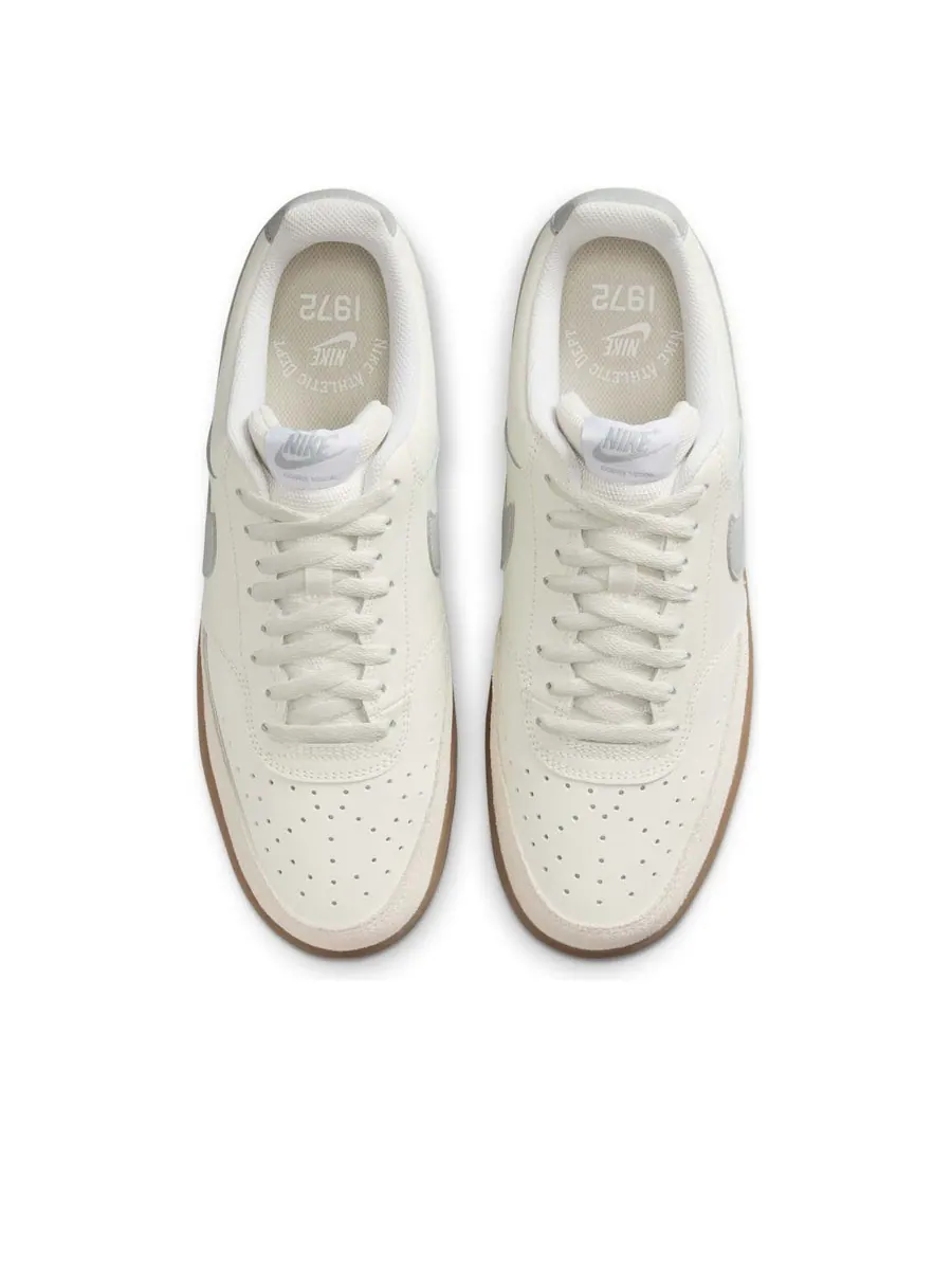 Кроссовки Nike Court Vision Low 'Sail Light Smoke Grey' — изображение 4 из 6, бежевый