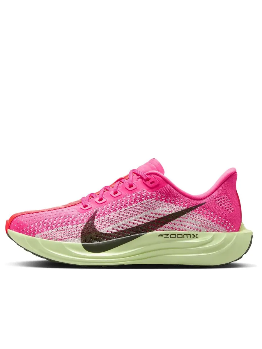 Кроссовки (WMNS) Nike Pegasus Plus 'Hyper Pink Bright Crimson Barely Volt Sequoia' — изображение 1 из 6, розовый