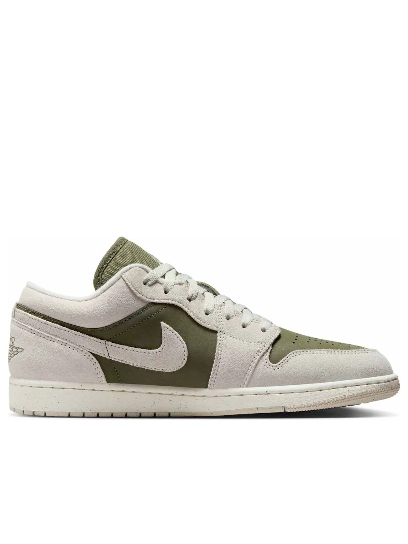 Кроссовки Air Jordan 1 Low 'Medium Olive' — изображение 6 из 6, серый
