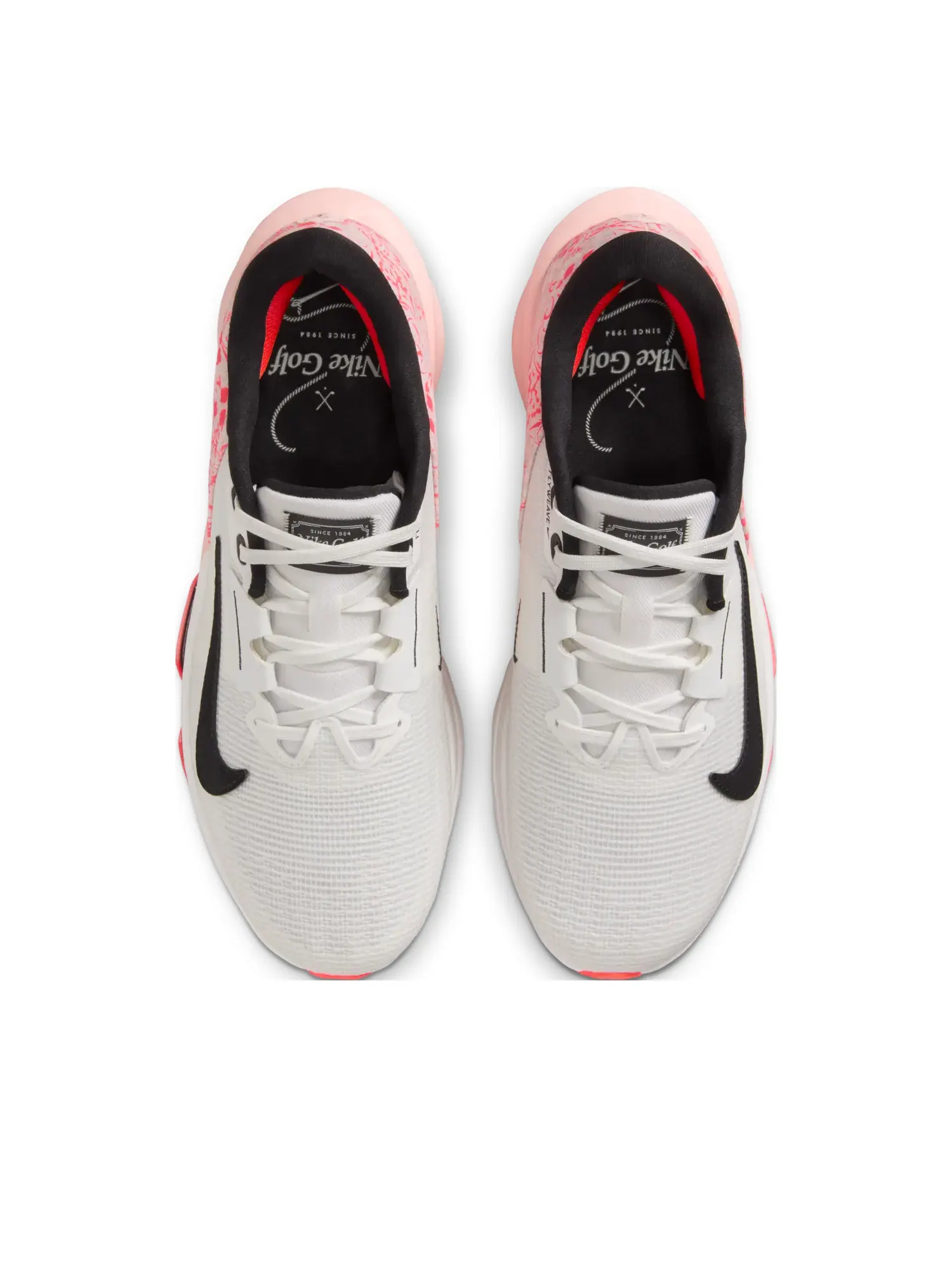 Кроссовки Nike Infinity Tour 2 Wide 'Summit White Pink Bloom Bright Crimson' — изображение 2 из 6, белый