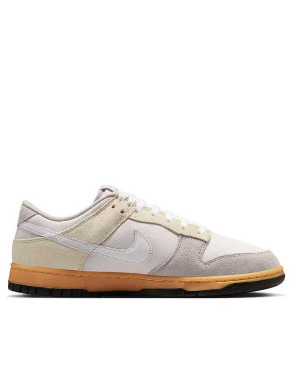 Кроссовки dunk low 'suede & canvas' Nike — изображение 2 из 4, белый/серый/светлый хаки