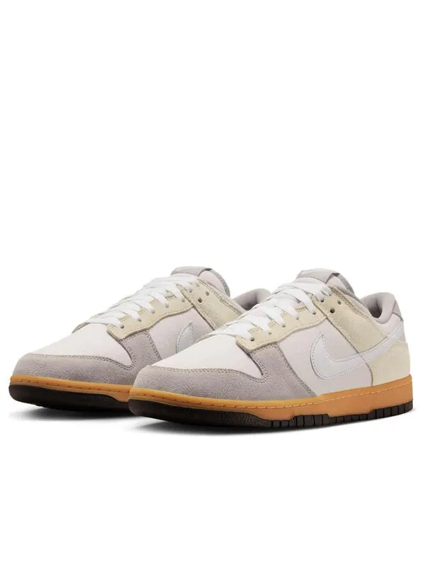 Кроссовки dunk low 'suede & canvas' Nike — изображение 3 из 4, белый/серый/светлый хаки