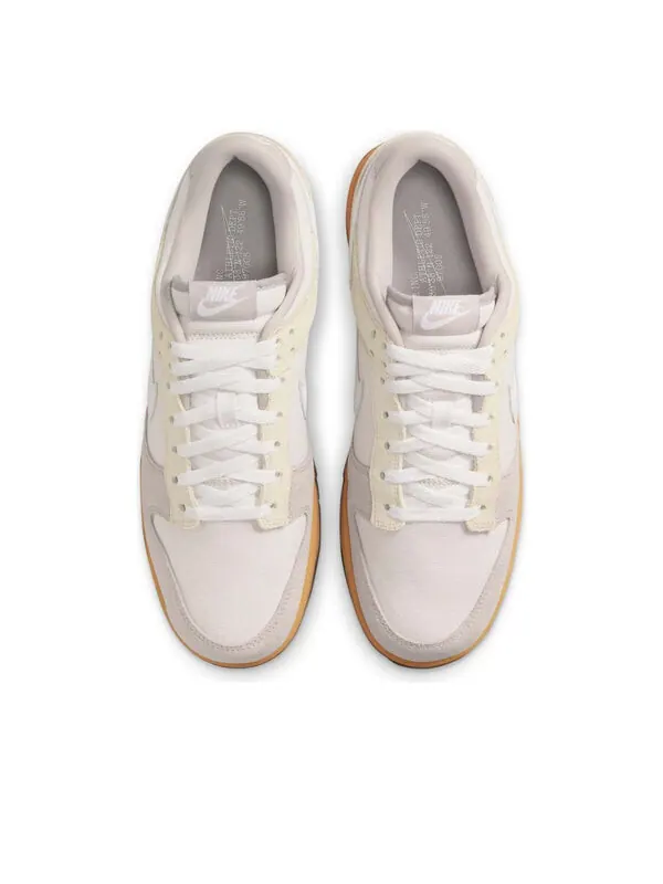 Кроссовки dunk low 'suede & canvas' Nike — изображение 4 из 4, белый/серый/светлый хаки