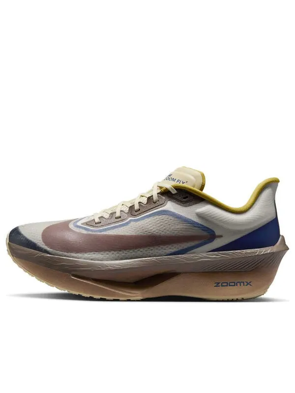 Кроссовки zoom fly 6 premium 'light bone blue void burgundy crush' Nike — изображение 1 из 4, светлый//синий/бордовый