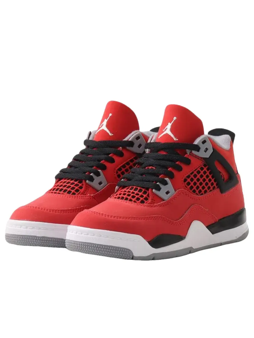 Кроссовки Air Jordan 4 Retro «Toro Bravo» HV4381-600 — изображение 2 из 3, красный