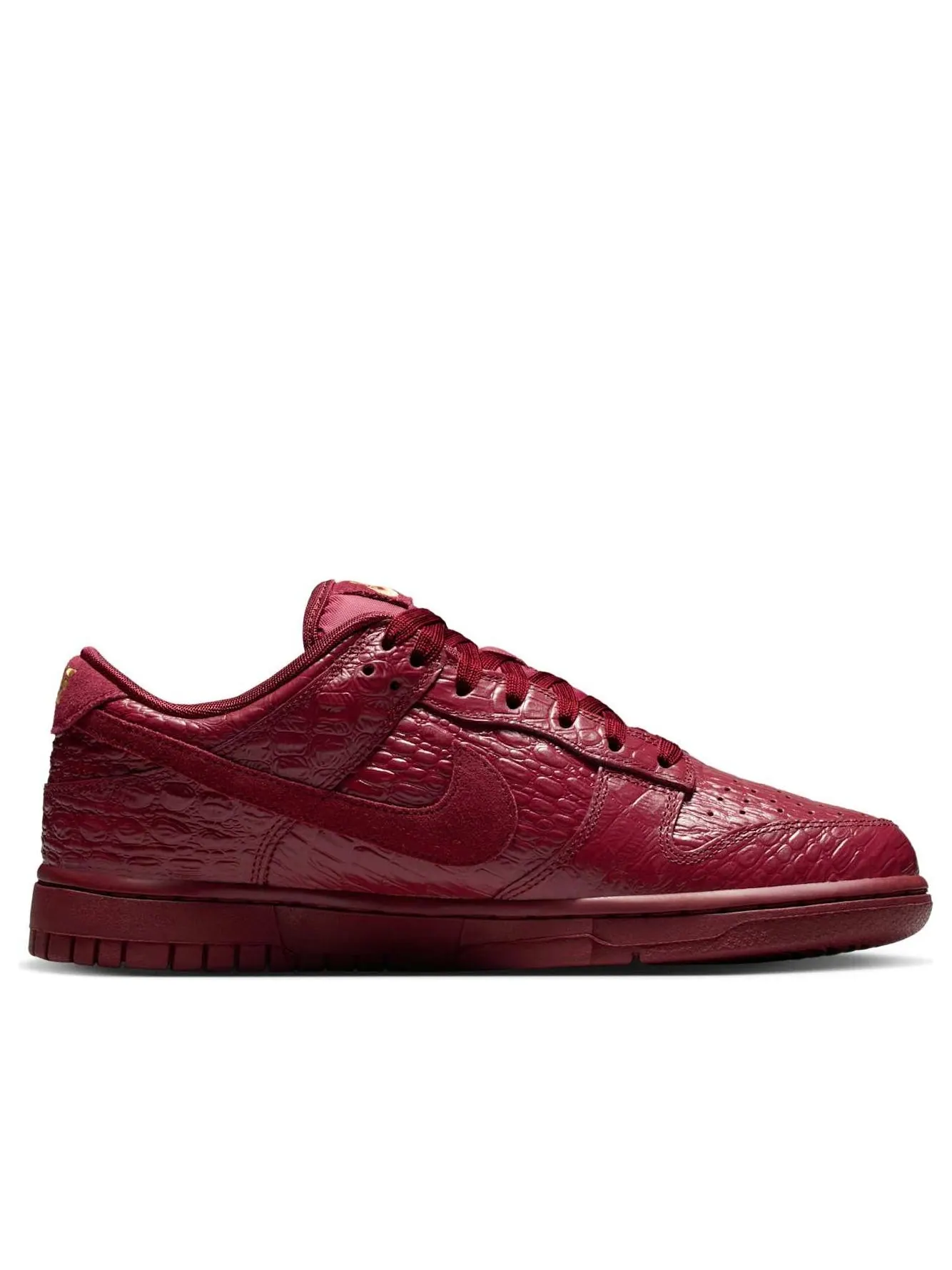 Кроссовки (WMNS) Nike Dunk Low 'Team Red Croc' — изображение 6 из 6, красный
