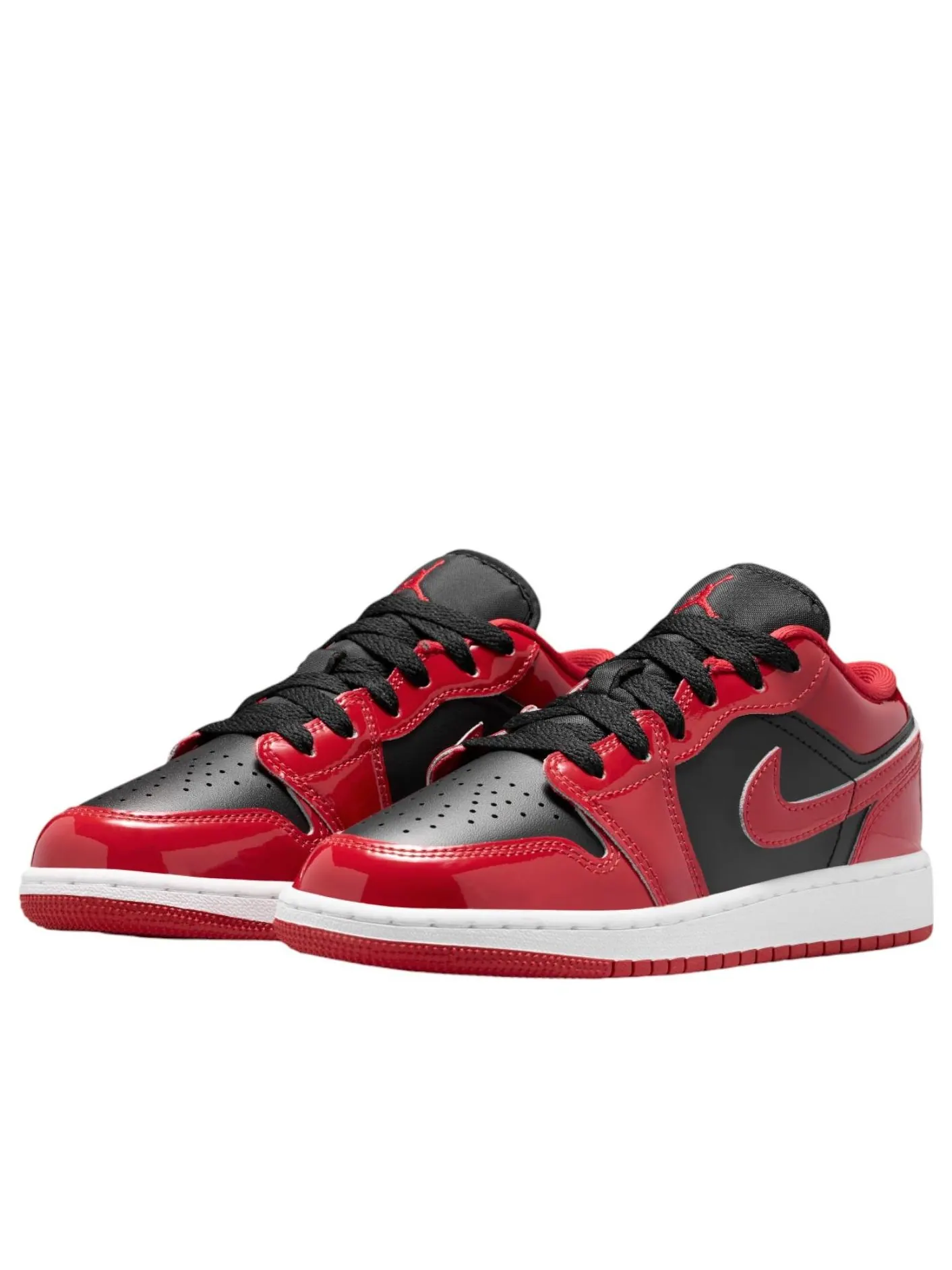 Кроссовки Air Jordan 1 Low SE 'Black White Varsity Red' — изображение 2 из 6, красный