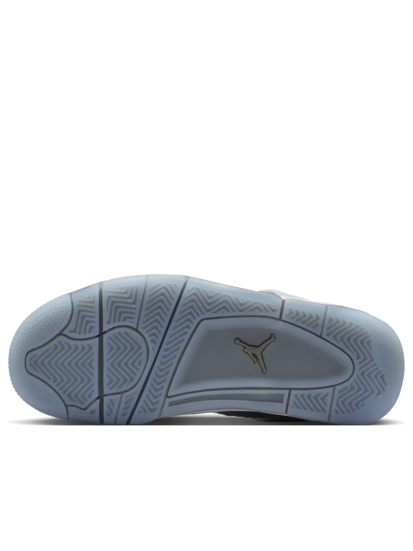 Кроссовки (GS) Air Jordan 4 Retro 'Photon Dust Blue Chill' — изображение 7 из 7, серый