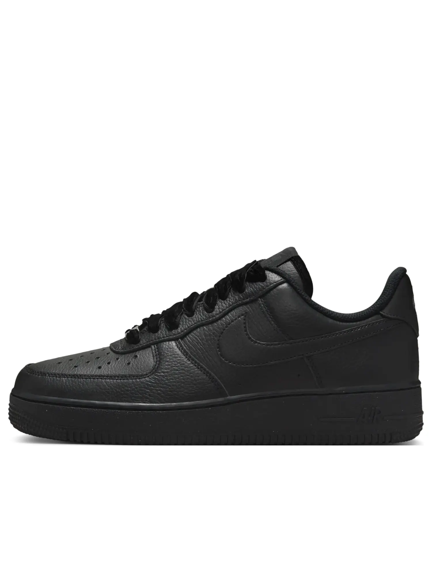 Кроссовки (WMNS) Nike Air Force 1 '07 Vintage 'Black' — изображение 1 из 6, черный