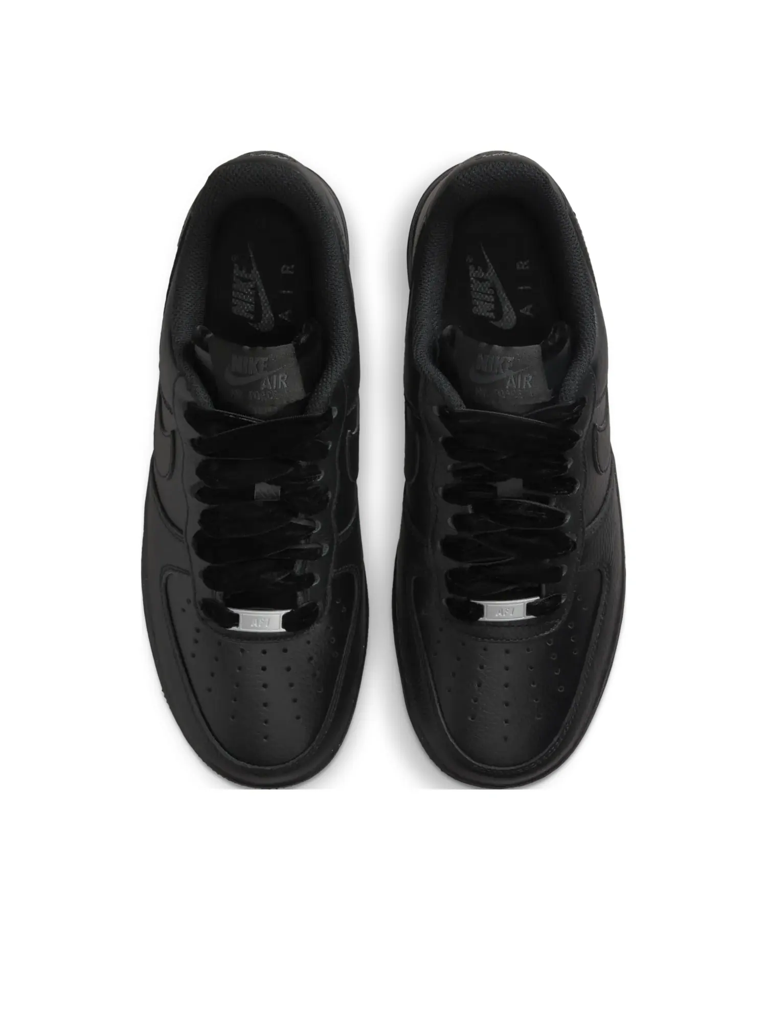 Кроссовки (WMNS) Nike Air Force 1 '07 Vintage 'Black' — изображение 2 из 6, черный