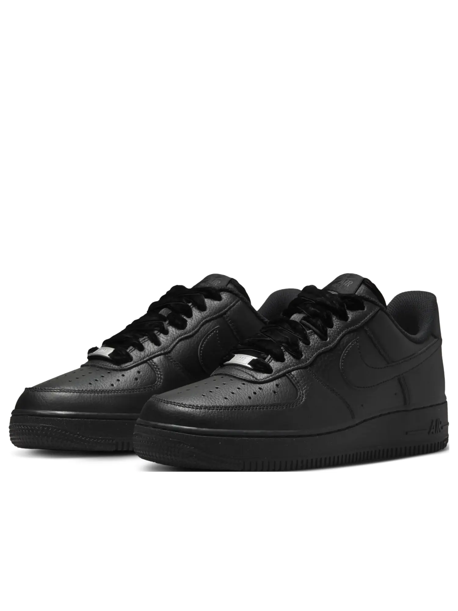 Кроссовки (WMNS) Nike Air Force 1 '07 Vintage 'Black' — изображение 4 из 6, черный