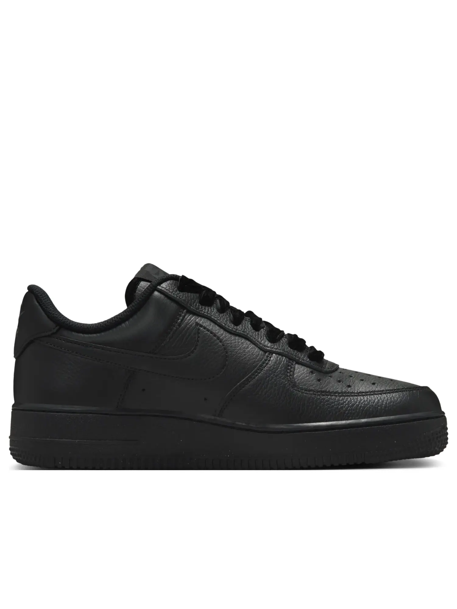 Кроссовки (WMNS) Nike Air Force 1 '07 Vintage 'Black' — изображение 6 из 6, черный