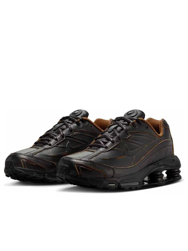 Кроссовки shox ride 2 'black light british tan' Nike — изображение 3 из 4, черный/светлый бежевый