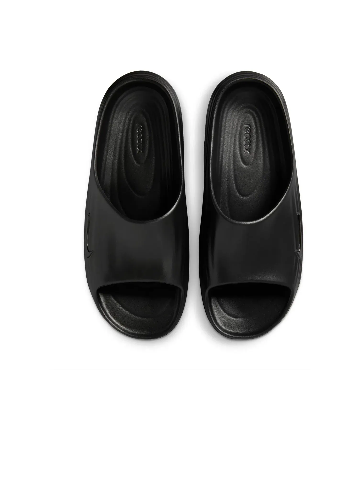 Мужские шлепанцы с закрытым носком из кожи ReactX Rejuven8 Nike — изображение 3 из 6, черный