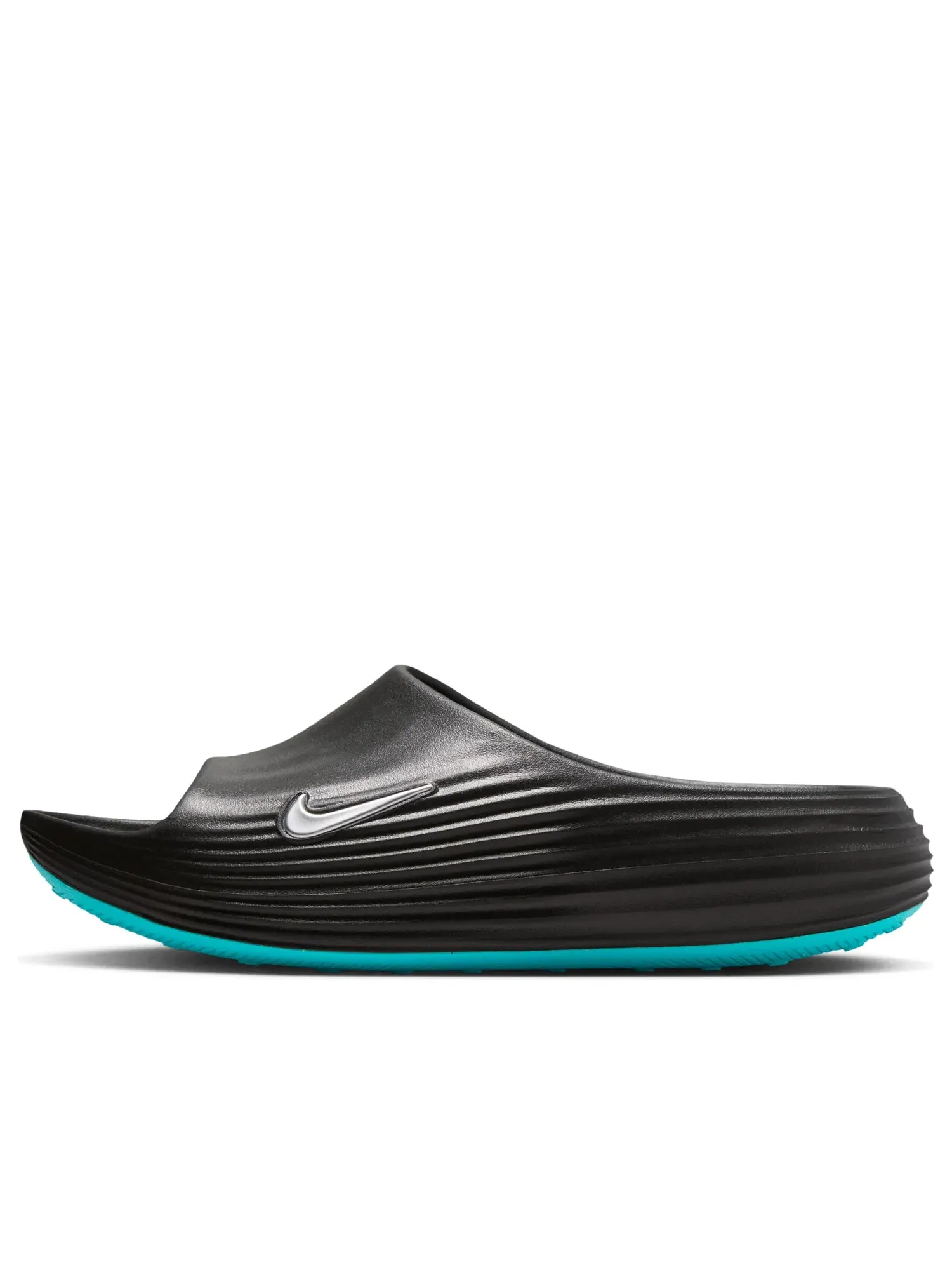 Мужские шлепанцы с открытым носком Reactx Rejuven8 Nike — изображение 1 из 5, черный