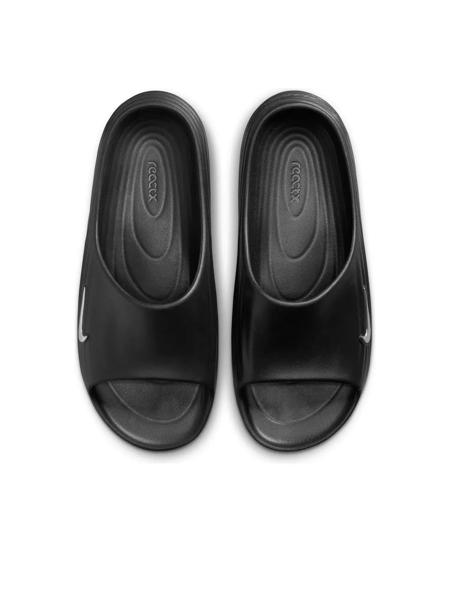 Мужские шлепанцы с открытым носком Reactx Rejuven8 Nike — изображение 3 из 5, черный