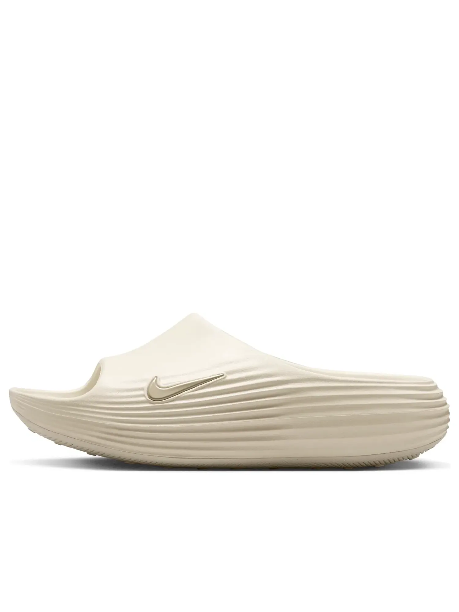 Женские шлепанцы с открытым носком Reactx Rejuven8 Nike — изображение 1 из 6, бежевый