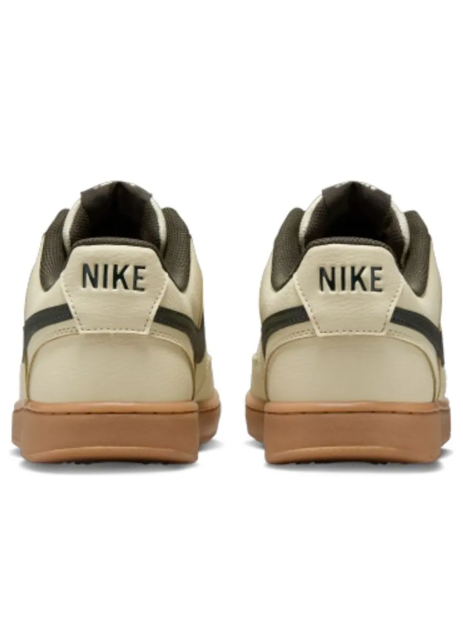 Кроссовки Nike Court Vision Low 'Light Khaki Gum' — изображение 4 из 5, бежевый