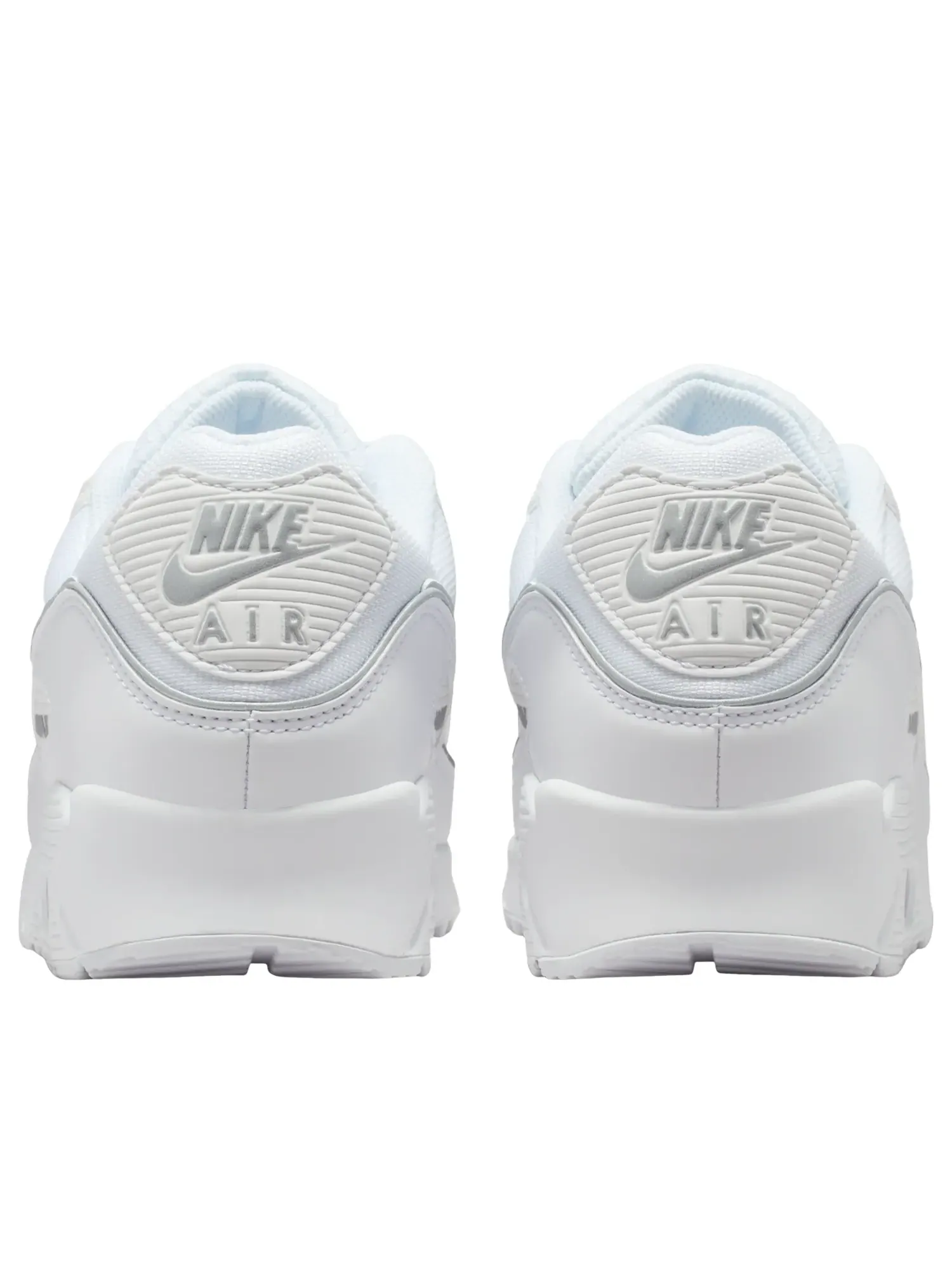 Кроссовки Nike Air Max 90 Premium 'White Metallic Silver' — изображение 3 из 6, белый