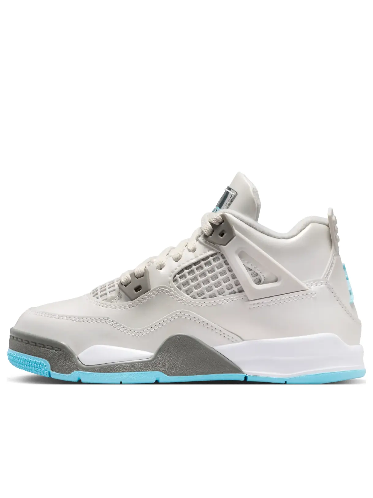 Кроссовки (PS) Air Jordan 4 Retro 'Blue Chill' — изображение 1 из 7, серый