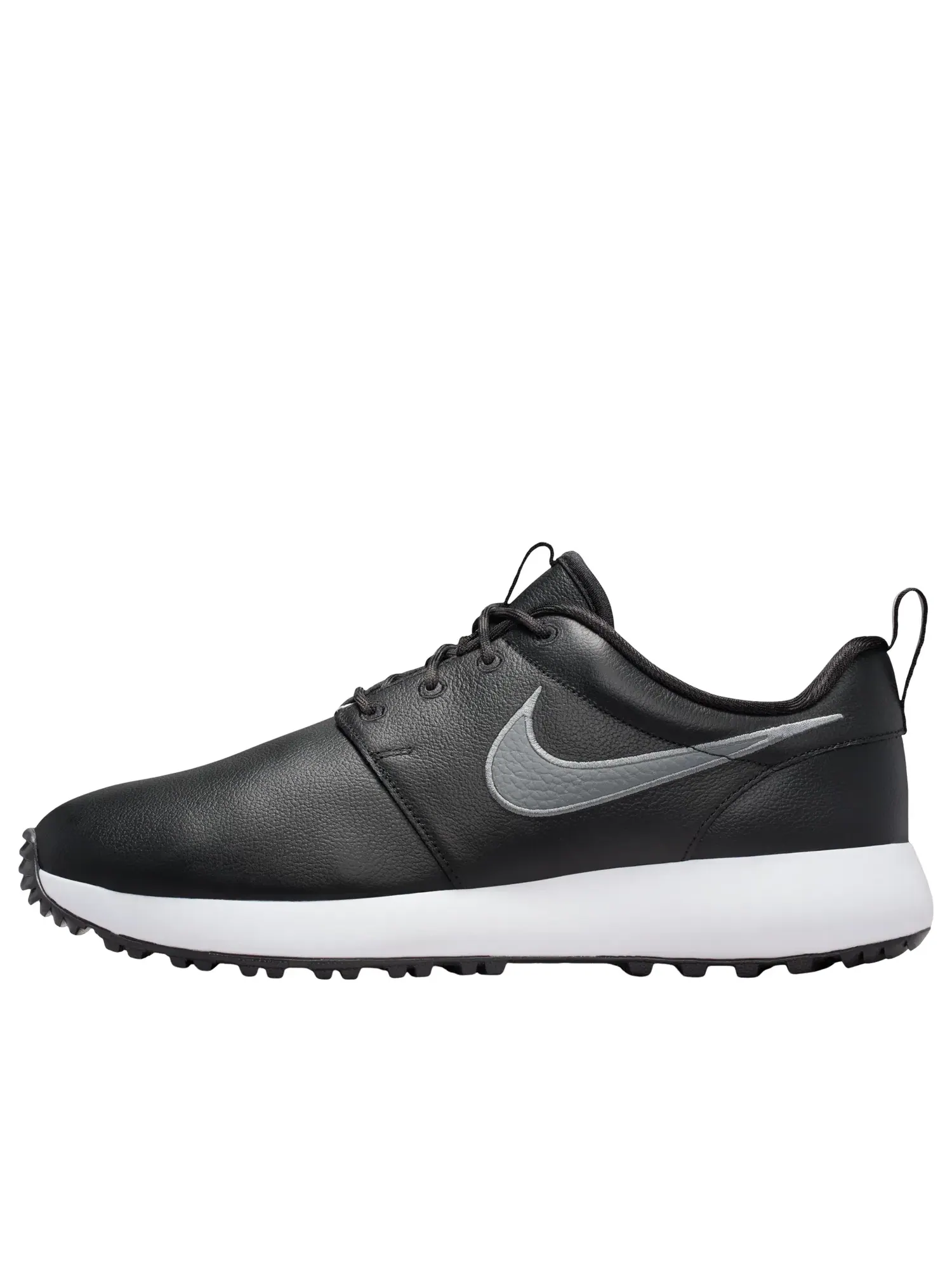 Мужские кроссовки с кожаным верхом Nike Roshe Black Smoke Grey — изображение 1 из 7, черный