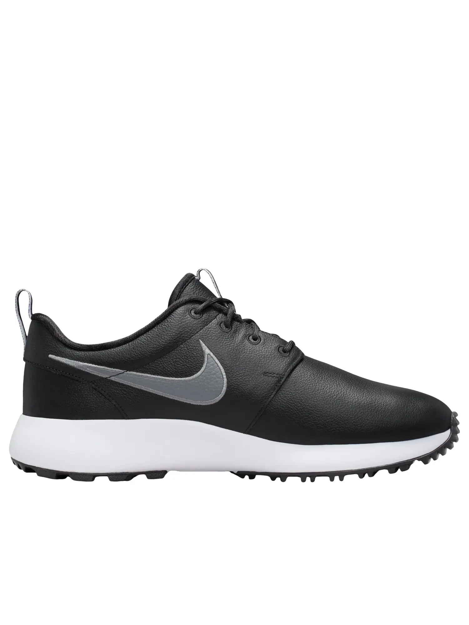 Мужские кроссовки с кожаным верхом Nike Roshe Black Smoke Grey — изображение 2 из 7, черный