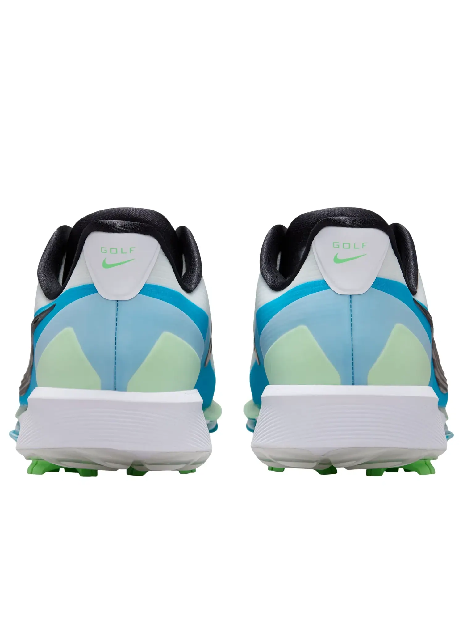 Мужские кроссовки для гольфа с шнуровкой Nike Next% Tour 3 Summit White Light Currant Blue — 3
