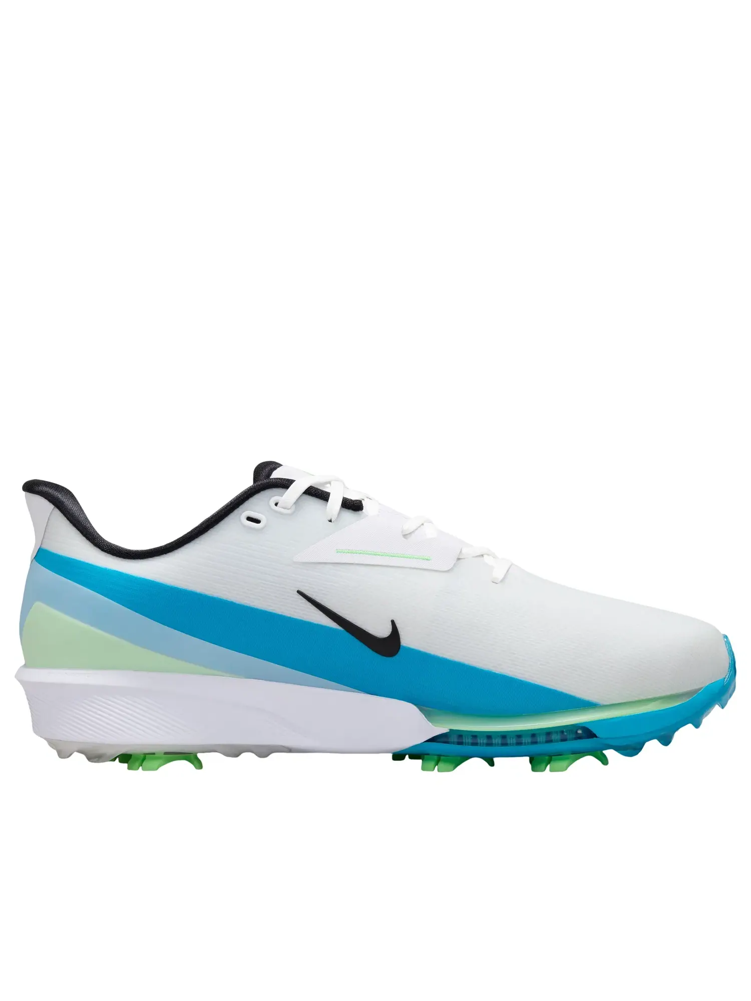 Мужские кроссовки для гольфа с шнуровкой Nike Next% Tour 3 Summit White Light Currant Blue — 6