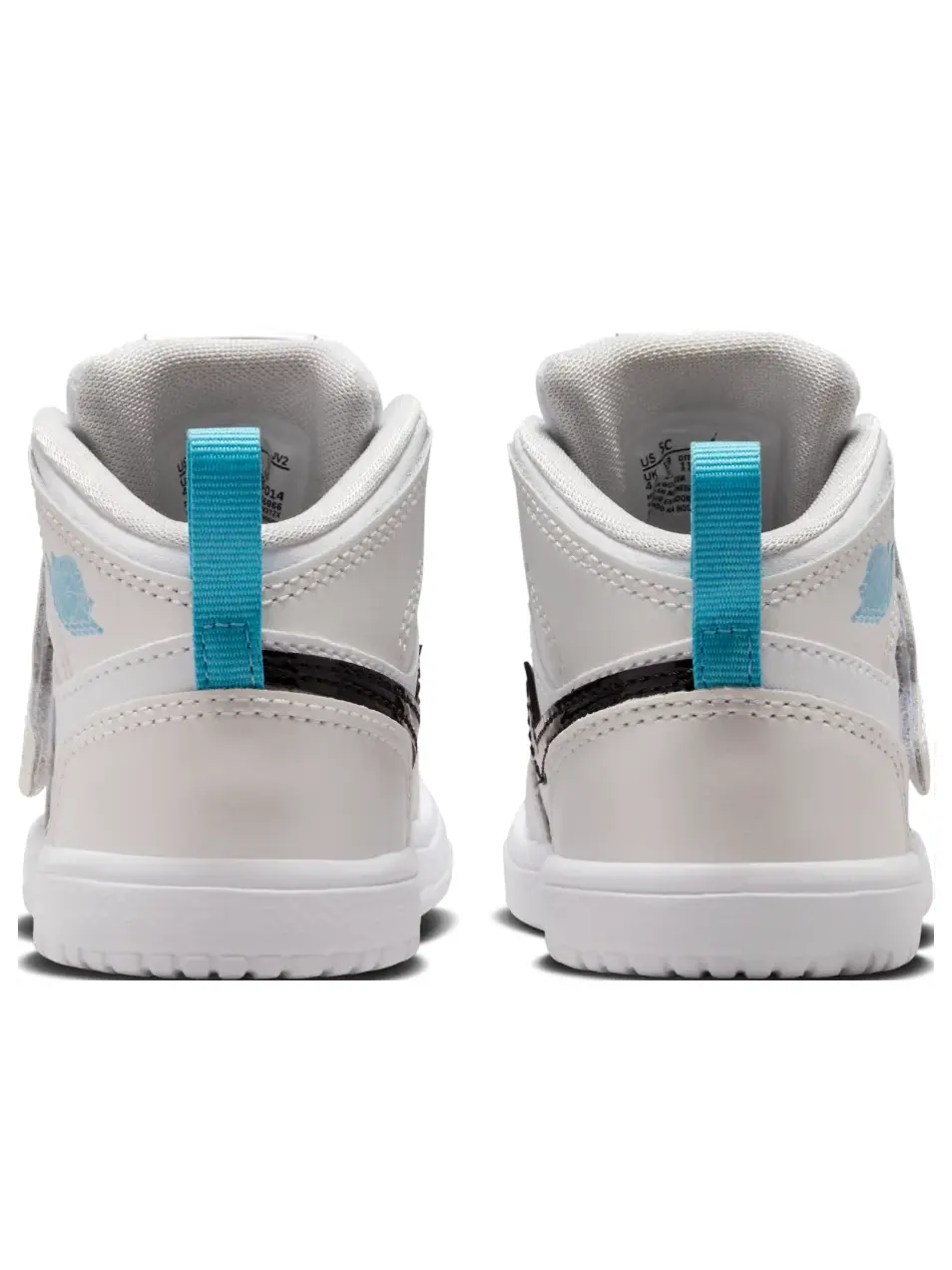 Кроссовки (TD) Air Jordan Sky Jordan 1 'Photon Dust Blue Chill' — изображение 3 из 7, серый