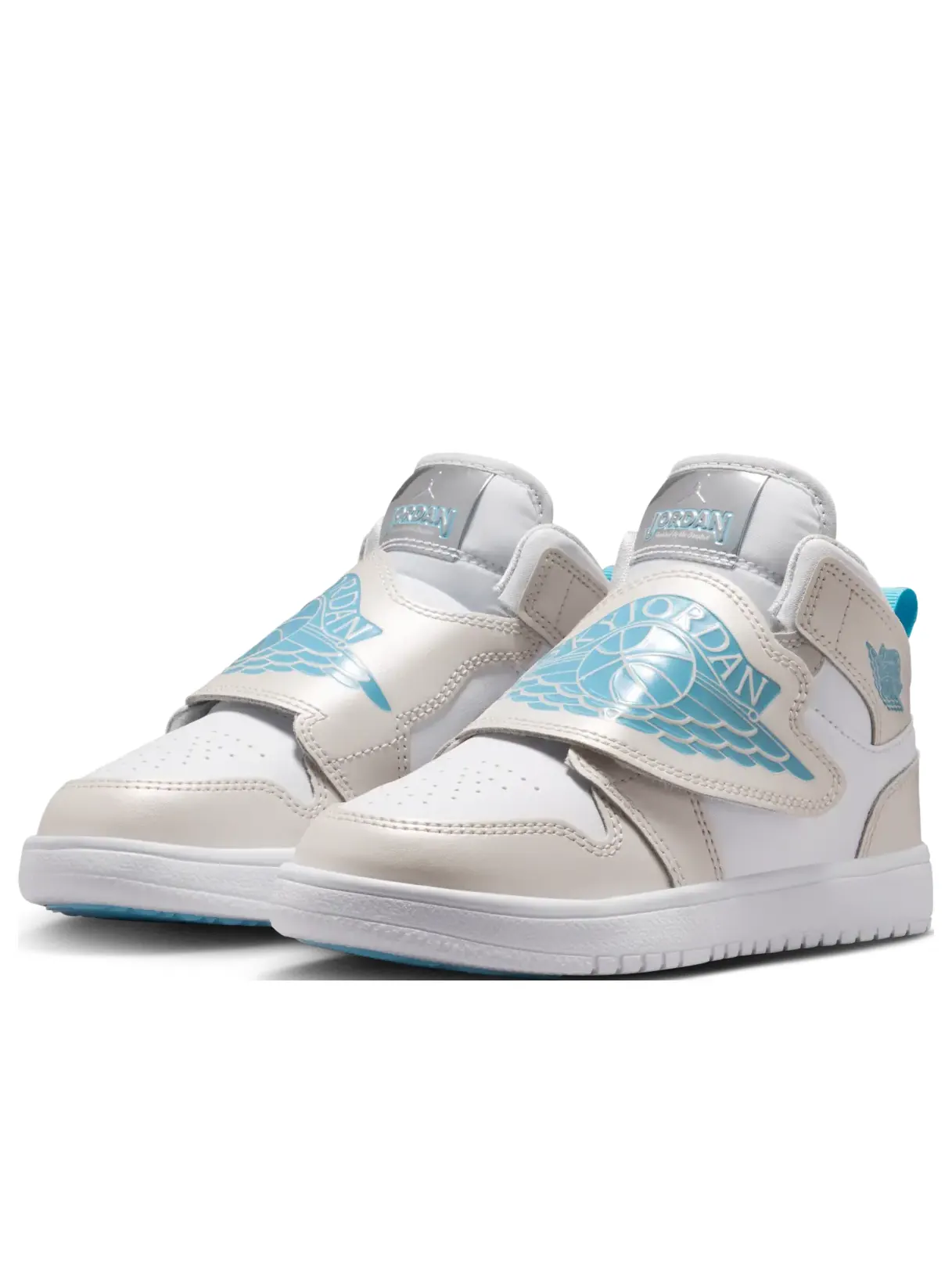 Кроссовки (PS) Air Jordan Sky Jordan 1 'Photon Dust Blue Chill' — изображение 4 из 7, серый
