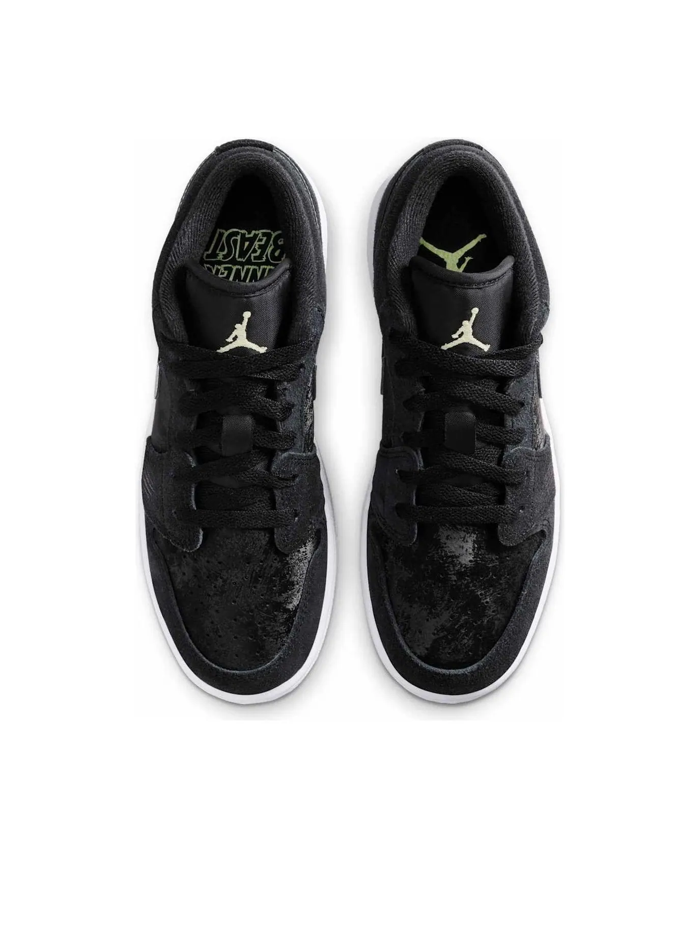 Кроссовки (GS) Air Jordan 1 Low 'Inner Beast' — изображение 2 из 6, черный