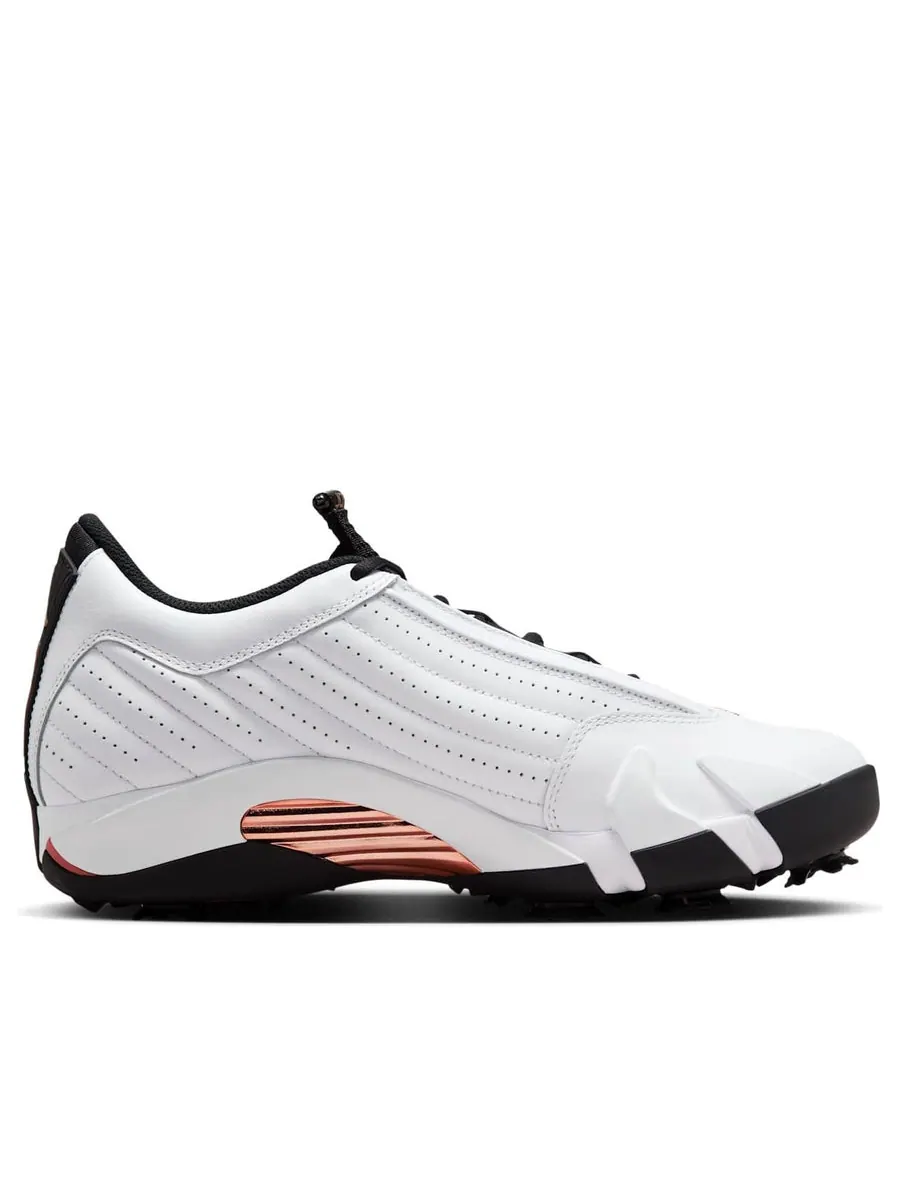 Кроссовки Air Jordan 14 Retro Golf 'US Open' — изображение 2 из 6, белый