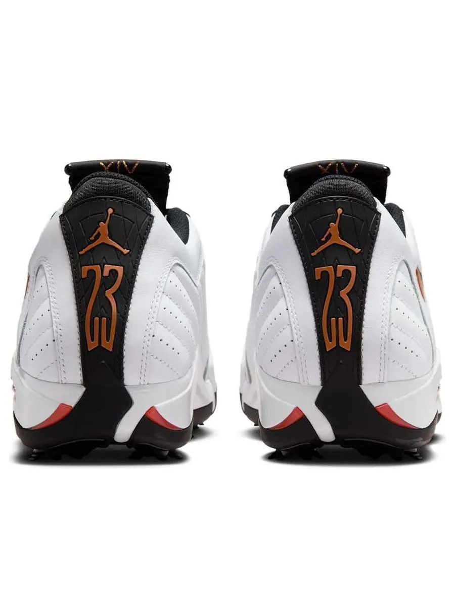Кроссовки Air Jordan 14 Retro Golf 'US Open' — изображение 5 из 6, белый