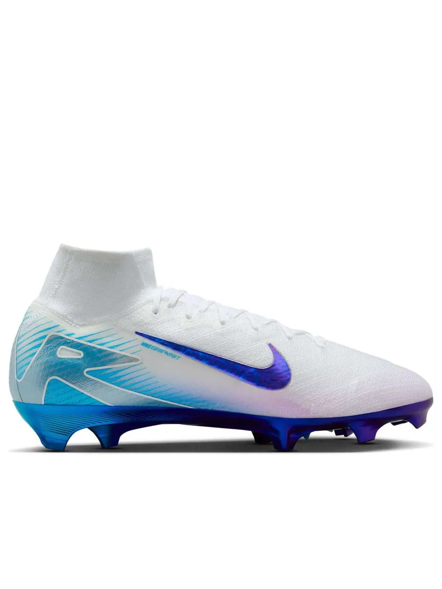 Кроссовки Nike Mercurial Superfly 10 Elite LV8 FG 'Chromatic Pack White Multi-Colour' — изображение 2 из 6, белый