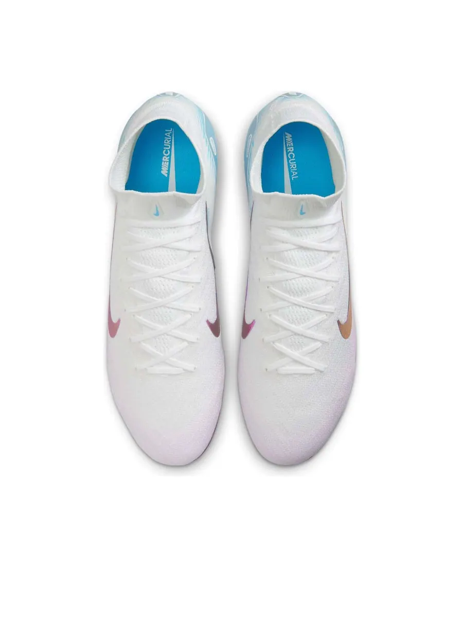 Кроссовки Nike Mercurial Superfly 10 Elite LV8 FG 'Chromatic Pack White Multi-Colour' — изображение 4 из 6, белый