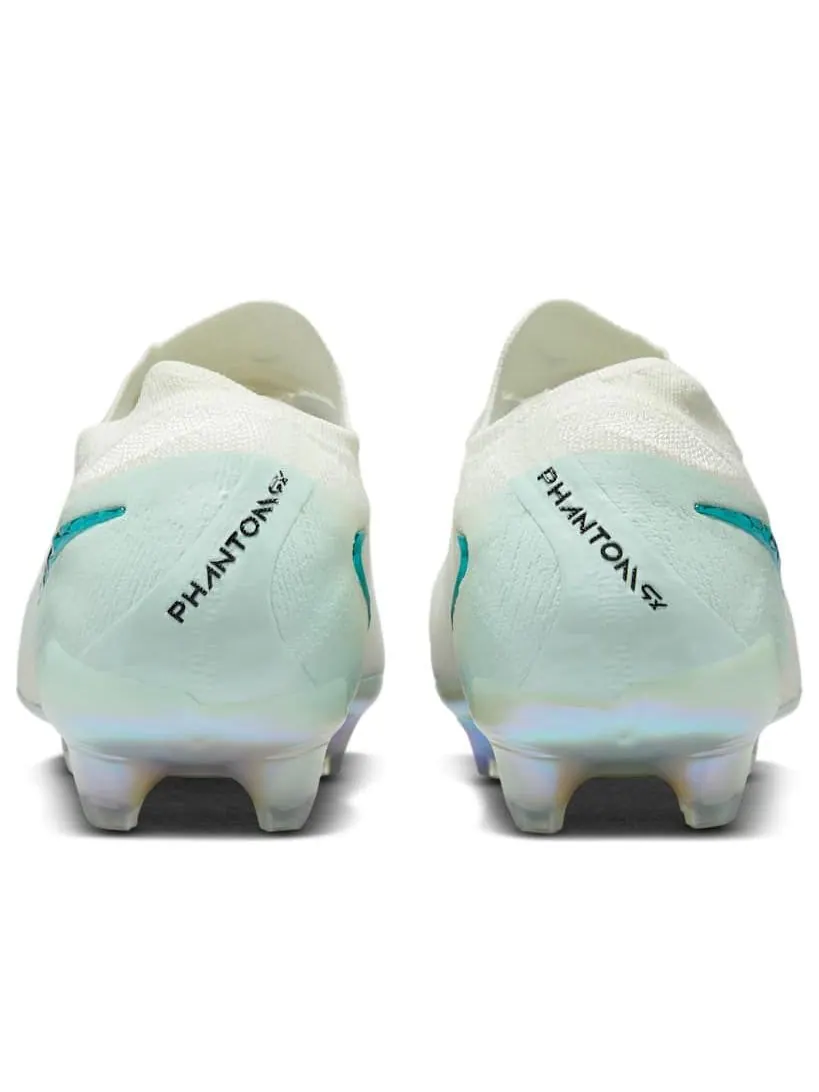 Кроссовки Nike Phantom GX 2 Elite LV8 FG 'Chromatic Pack White Turquoise' — изображение 5 из 6, белый