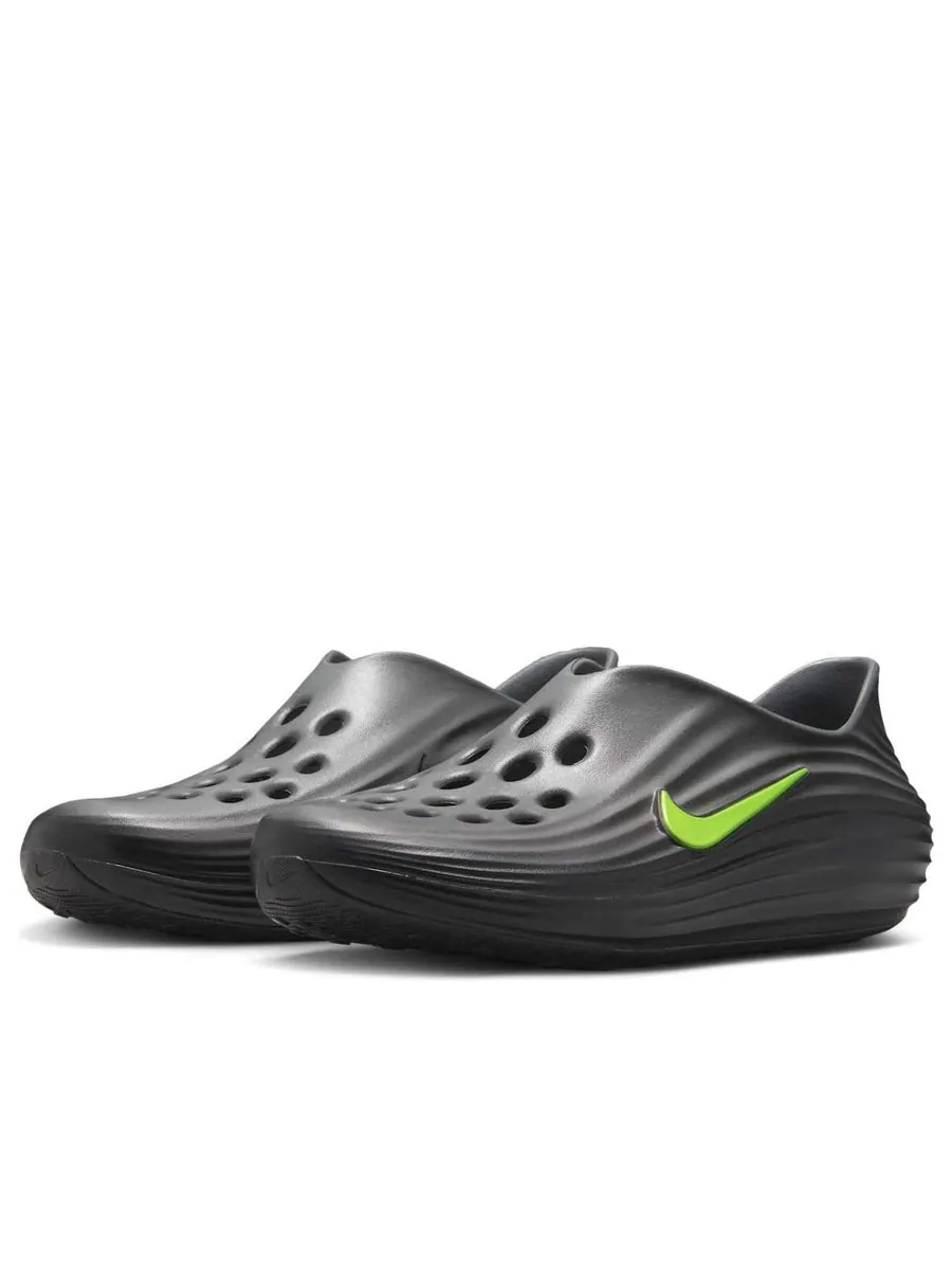 Сандалии Nike ReactX Rejuven8 'Black Cool Grey Volt' — изображение 3 из 6, черный
