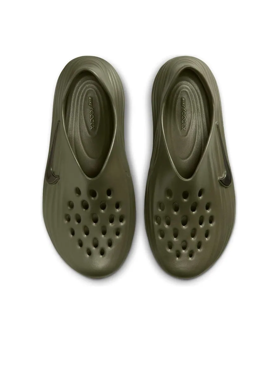 Кроссовки Nike ReactX Rejuven8 Sandals 'Medium Olive' — изображение 4 из 6, оливковый зеленый